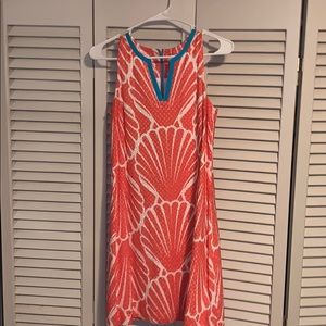 women’s lily pulitzer look alike sleeveless dress